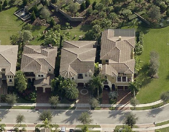 Aerial view of 9940 bay leaf golf and water views